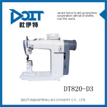DT820-D3 3 AUTOMATIC DOUBLE NEEDLE POST BED INDUSTRIAL SEWING MACHINE FOR SHOE MANUFACTURING